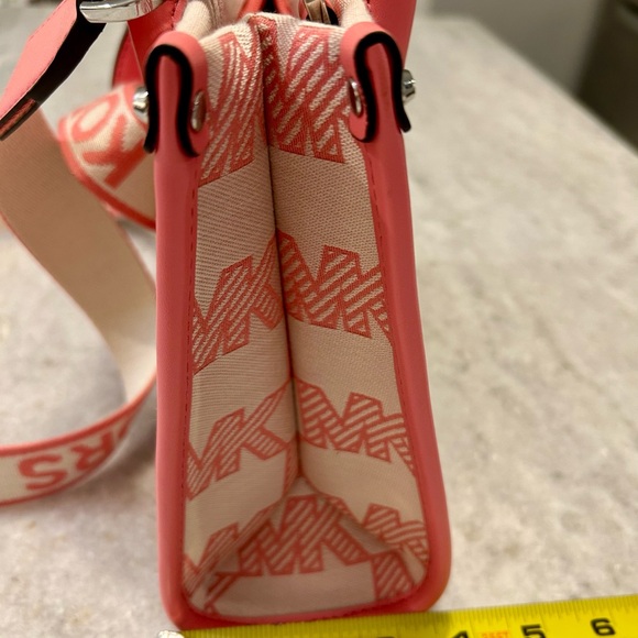 Michael Kors Mirella Signature Canvas Small Crossbody Tote - Picture 6 of 9